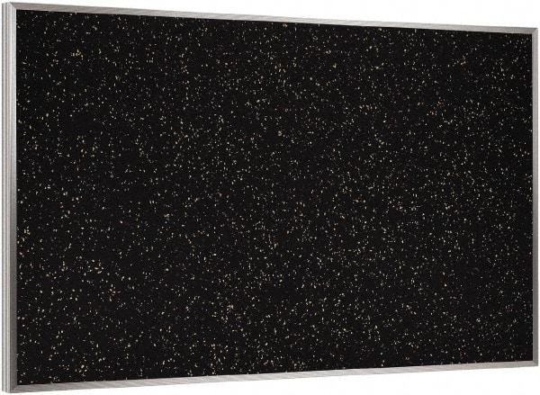 Ghent - 36" Wide x 24" High Open Cork Bulletin Board - Rubber, Tan Speckled - Eagle Tool & Supply
