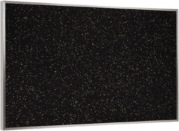 Ghent - 72-1/2" Wide x 48-1/2" High Open Cork Bulletin Board - Rubber, Tan Speckled - Eagle Tool & Supply