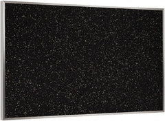 Ghent - 72-1/2" Wide x 48-1/2" High Open Cork Bulletin Board - Rubber, Tan Speckled - Eagle Tool & Supply