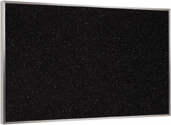 Ghent - 72-1/2" Wide x 48-1/2" High Open Cork Bulletin Board - Rubber, Confetti (Color) - Eagle Tool & Supply