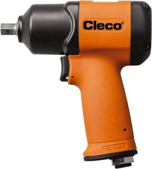 Cleco - 3/4" Drive, 8,000 RPM, 420 Ft/Lb Torque Impact Wrench - Pistol Grip Handle, 1,600 IPM, 31.9 CFM, 90 psi, 1/4" NPT Inlet - Eagle Tool & Supply