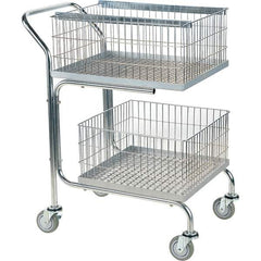 Vestil - 600 Lb Capacity, 18" Wide x 29" Long x 39" High Cart - Steel - Eagle Tool & Supply