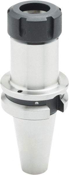 Parlec - 0.5mm to 10mm Capacity, 5.12" Projection, BT40 Taper Shank, ER16 Collet Chuck - 7.7" OAL - Exact Industrial Supply
