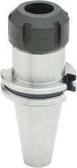 Parlec - 1mm to 16mm Capacity, 6.22" Projection, CAT40 Taper Shank, ER25 Collet Chuck - 8.91" OAL - Exact Industrial Supply