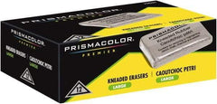 Prismacolor - Square Rubber Eraser - Gray - Eagle Tool & Supply