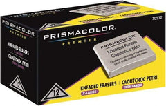 Prismacolor - Square Rubber Eraser - Gray - Eagle Tool & Supply