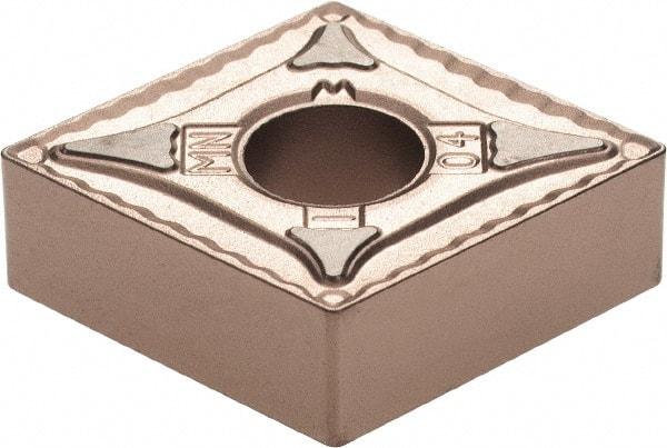 Kennametal - CNMG431 Grade KCP25B Carbide Turning Insert - 80° Diamond, 1/2" Inscr Circle, 3/16" Thick, 1/64" Corner Radius - Eagle Tool & Supply