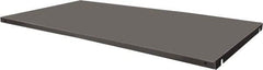 Durham - Gray, Steel, Cabinet Shelf - 33-15/16" Wide x 16-27/32" Deep x 3" High Body - Eagle Tool & Supply