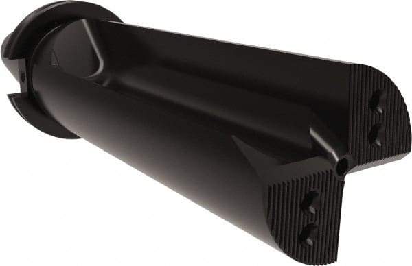 Allied Machine and Engineering - 8-1/2" Max Drill Depth, 2.5xD, 3.2" Diam, Indexable Insert Drill - 3 Inserts, CAT50 Taper Shank - Eagle Tool & Supply