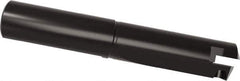 Allied Machine and Engineering - Series F, 3 to 3-7/8" Diam, 2" Diam Straight Shank, Straight Flute Spade Drill - 5-1/2" Max Depth, 6-3/4" Body Length, 9-1/2" OAL, Short Length, Through Coolant - Eagle Tool & Supply
