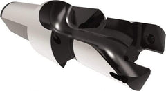 Allied Machine and Engineering - 17 to 17.99mm Diam, Straight Shank, 19.05mm Body Shank Diam, Combo Chamfer and Countersink Drill - TCMT 110204 Insert, 102mm OAL - Eagle Tool & Supply