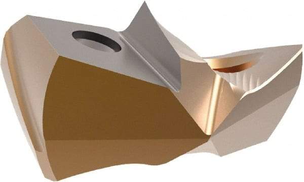 Allied Machine and Engineering - 16mm Diam, Seat Code 16, 140° Included Angle Spade Drill Insert - AM300 Coated, Carbide, Grade K35, Series GEN3SYS XT - Eagle Tool & Supply
