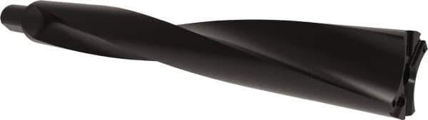 Allied Machine and Engineering - Series APX 76, 8xD, 50mm Shank Diam, Drill Body - 707.1mm Drill Body Length to Flange, W7608H Toolholder, 787.1mm OAL, 707.1mm Drill Body Length, Weldon Flat Shank, Through Coolant - Eagle Tool & Supply