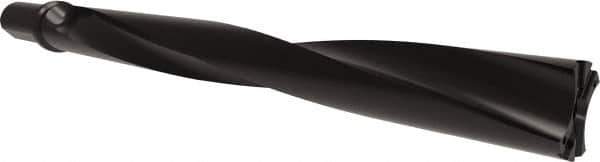 Allied Machine and Engineering - Series APX 57, 10xD, 2" Shank Diam, Drill Body - 26.9219" Drill Body Length to Flange, W5710H Toolholder, 31.4219" OAL, 26.9219" Drill Body Length, Weldon Flat Shank, Through Coolant - Eagle Tool & Supply
