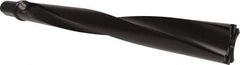 Allied Machine and Engineering - Series APX 57, 10xD, 2" Shank Diam, Drill Body - 26.9219" Drill Body Length to Flange, W5710H Toolholder, 31.4219" OAL, 26.9219" Drill Body Length, Weldon Flat Shank, Through Coolant - Eagle Tool & Supply