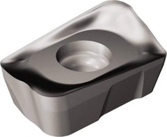 Sandvik Coromant - R390180612 PL Grade 1010 Carbide Milling Insert - TiAlN2 Finish, 6.35mm Thick, 1.2mm Corner Radius - Eagle Tool & Supply