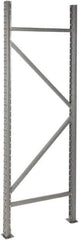 Value Collection - 1,700 Lb Capacity Bulk Storage Adjustable Rack End Kit - 72" High x 24", 36" & 48" Deep, Gray - Eagle Tool & Supply