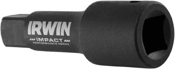 Irwin - 1/2" Drive Standard Socket Extension - 3" OAL, Black Oxide Finish - Eagle Tool & Supply