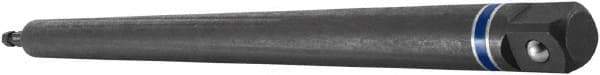 Irwin - 1/2" Square Size Hex to Square Adapter - 1/4" Hex Drive, 12" OAL - Eagle Tool & Supply