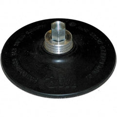 3M - 4" Diam Disc Backing Pad - 12,000 RPM - Eagle Tool & Supply