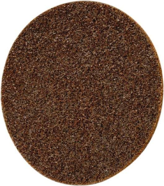 3M - 7" Diam, Aluminum Oxide Hook & Loop Disc - Coarse Grade, Nonwoven, - Eagle Tool & Supply