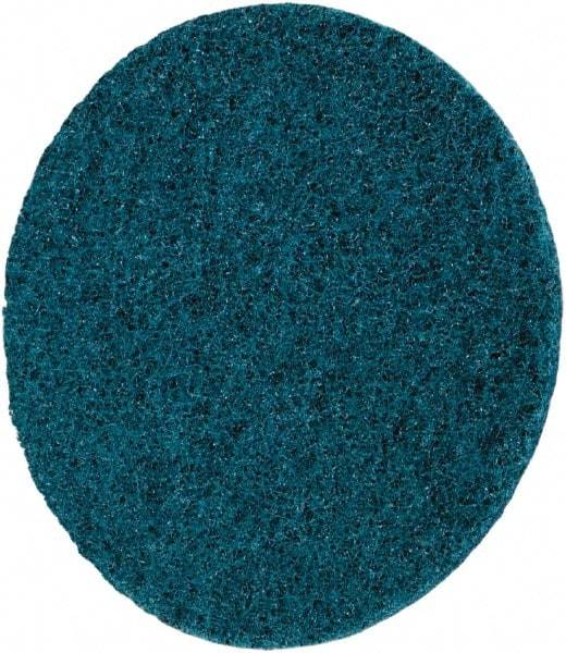 3M - 5" Diam, Aluminum Oxide Hook & Loop Disc - Very Fine Grade, Nonwoven, - Eagle Tool & Supply