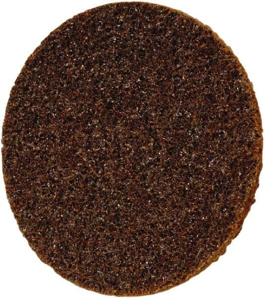 3M - 5" Diam, Aluminum Oxide Hook & Loop Disc - Coarse Grade, Nonwoven, - Eagle Tool & Supply