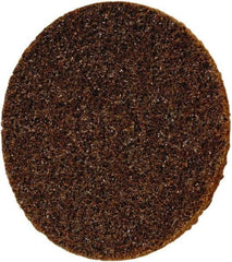 3M - 4-1/2" Diam, Aluminum Oxide Hook & Loop Disc - Coarse Grade, Nonwoven, - Eagle Tool & Supply