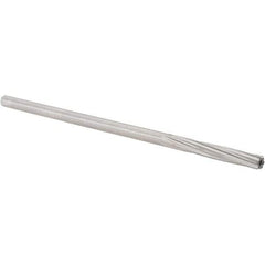 Alvord Polk - 5mm High Speed Steel 6 Flute Chucking Reamer - Spiral Flute, 0.1895" Straight Shank, 1-1/4" Flute Length, 5" OAL - Eagle Tool & Supply