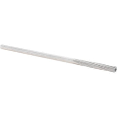 Alvord Polk - 0.2495" High Speed Steel 6 Flute Dowel Pin Chucking Reamer - Eagle Tool & Supply