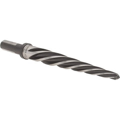 Alvord Polk - 5/8" Reamer Diam, 1/2" Diam Straight Shank with Flats, Construction Reamer - Eagle Tool & Supply
