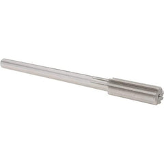 Alvord Polk - 0.612" High Speed Steel 8 Flute Chucking Reamer - Straight Flute, Straight Shank - Eagle Tool & Supply