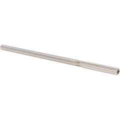 Alvord Polk - 0.271" High Speed Steel 6 Flute Chucking Reamer - Straight Flute, 1/4" Straight Shank, 1-1/2" Flute Length, 6" OAL - Eagle Tool & Supply