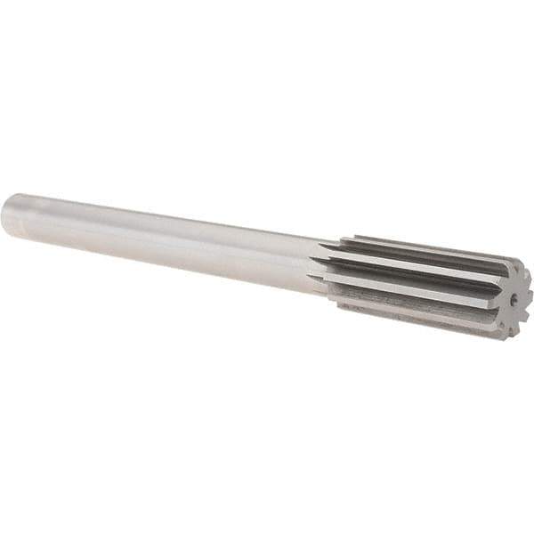 Alvord Polk - 29mm High Speed Steel 10 Flute Chucking Reamer - Straight Flute, Straight Shank - Eagle Tool & Supply