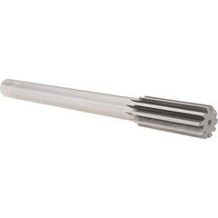 Alvord Polk - 29mm High Speed Steel 10 Flute Chucking Reamer - Straight Flute, Straight Shank - Eagle Tool & Supply