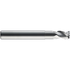 1/4 End Mill 3FL .020R - S-CARB CB 1/4x1/4x3/8x4 - Exact Industrial Supply