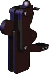 De-Sta-Co - 5,058 Lb Holding Capacity, Vertical Handle, Manual Hold Down Toggle Clamp - 200° Bar Opening, Weldable Base, Oxide Finish, Forged Alloy Steel - Eagle Tool & Supply