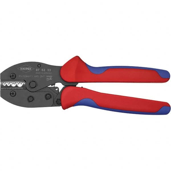 Knipex - Crimpers Type: Crimping Pliers Capacity: 0.50 - 10.00 mm; 7 - 20 AWG - Eagle Tool & Supply