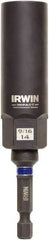 Irwin - 3/8" Drive Reverse Spiral Flute Hex Bolt Remover - 1/4" Hex, 2-1/2" OAL - Eagle Tool & Supply