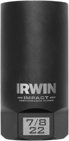 Irwin - 3/8" Drive Reverse Spiral Flute Hex Bolt Remover - 1/4" Hex, 2-1/2" OAL - Eagle Tool & Supply