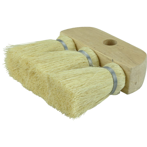 6-1/4″ 3-Knot Roof Brush, White Tampico Fill - Eagle Tool & Supply