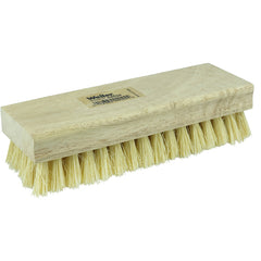 8″ × 2 3/4″ - White Tampico Block Type Industrial Hand Brush - Eagle Tool & Supply