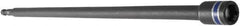 Irwin - 3/8" Magnetic Nutsetter - 1/4" Hex Drive, 12" OAL, 9/16" Socket Nose Diam - Eagle Tool & Supply