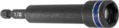 Irwin - 1/2" Magnetic Nutsetter - 1/4" Hex Drive, 4" OAL - Eagle Tool & Supply