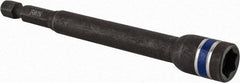 Irwin - 5/16" Magnetic Nutsetter - 1/4" Hex Drive, 4" OAL, 1/2" Socket Nose Diam - Eagle Tool & Supply