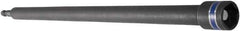 Irwin - 1/2" Magnetic Nutsetter - 1/4" Hex Drive, 12" OAL, 3/4" Socket Nose Diam - Eagle Tool & Supply