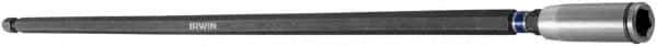 Irwin - 1/4" Hex Bit Holder - 1/4" Hex Drive, 12" OAL - Eagle Tool & Supply