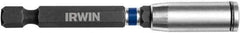 Irwin - 1/4" Hex Bit Holder - 1/4" Hex Drive, 6" OAL - Eagle Tool & Supply
