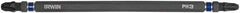 Irwin - #3 x #3 D/E Phillips Screwdriver Bit - 1/4" Hex Drive, 6" OAL - Eagle Tool & Supply