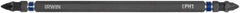 Irwin - #1 x #1 D/E Phillips Screwdriver Bit - 1/4" Hex Drive, 6" OAL - Eagle Tool & Supply